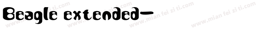 Beagle extended字体转换